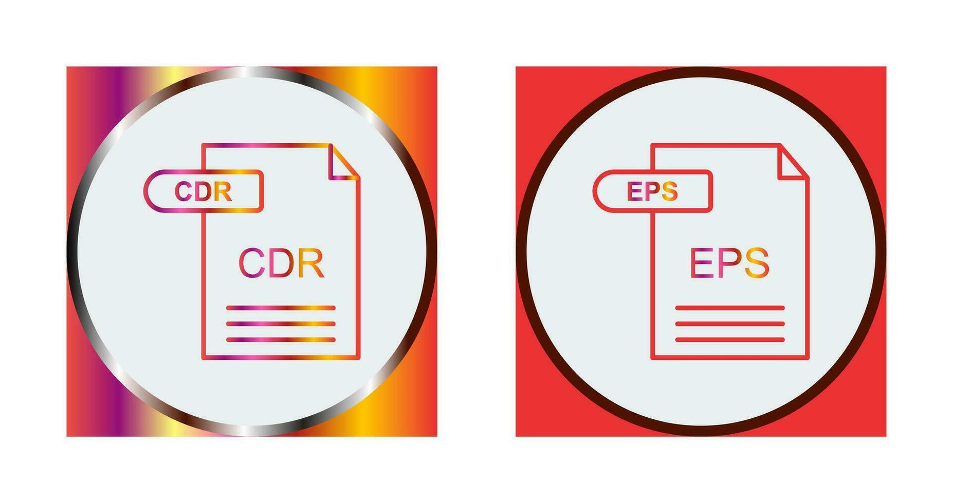 CDR and EPS Icon vector