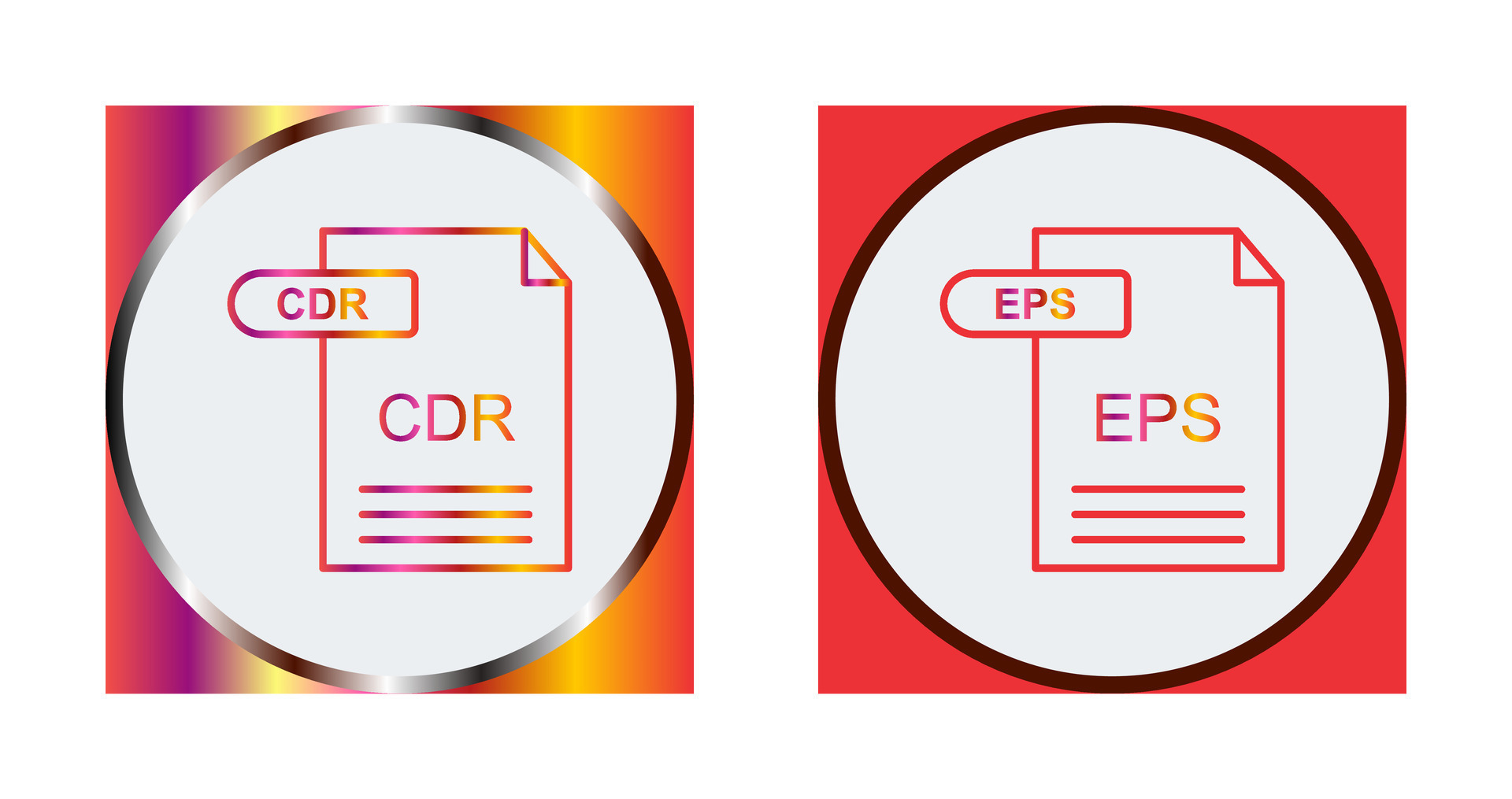 CDR and EPS Icon 32880810 Vector Art at Vecteezy