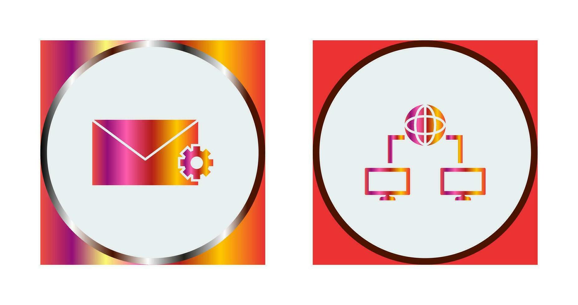 message setting and internet connectivity  Icon vector