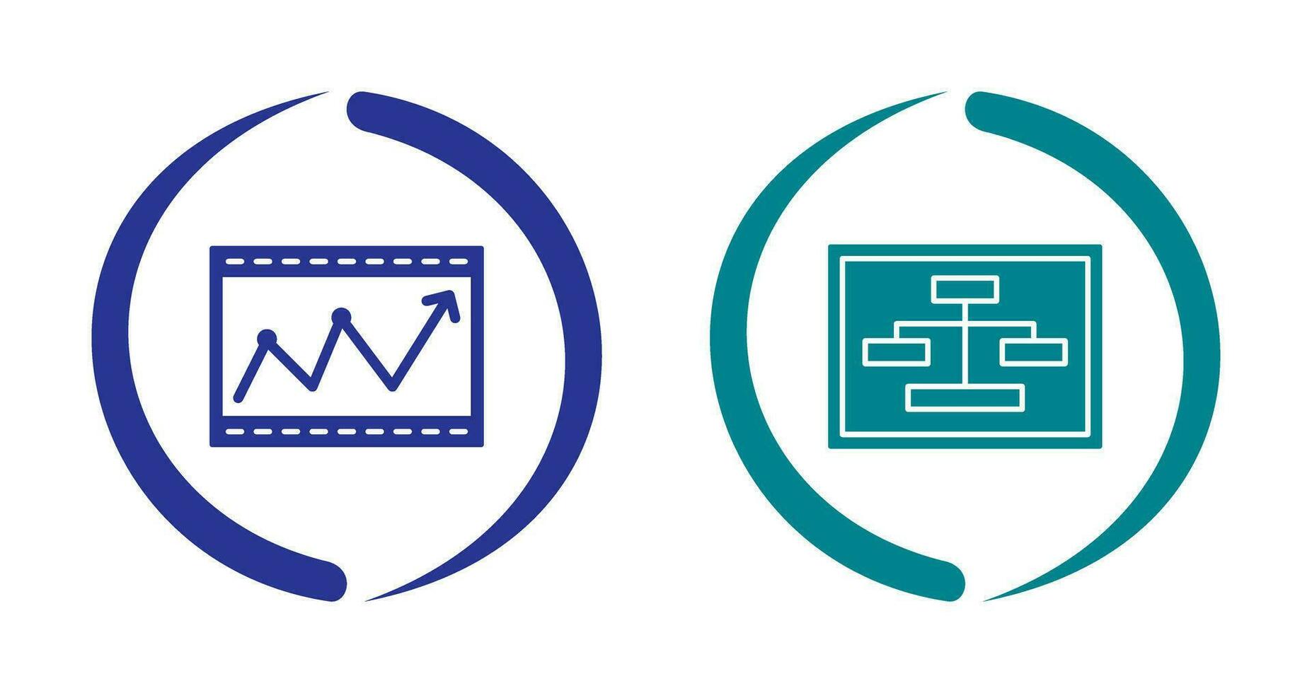 SEO and Seo Structure Icon vector