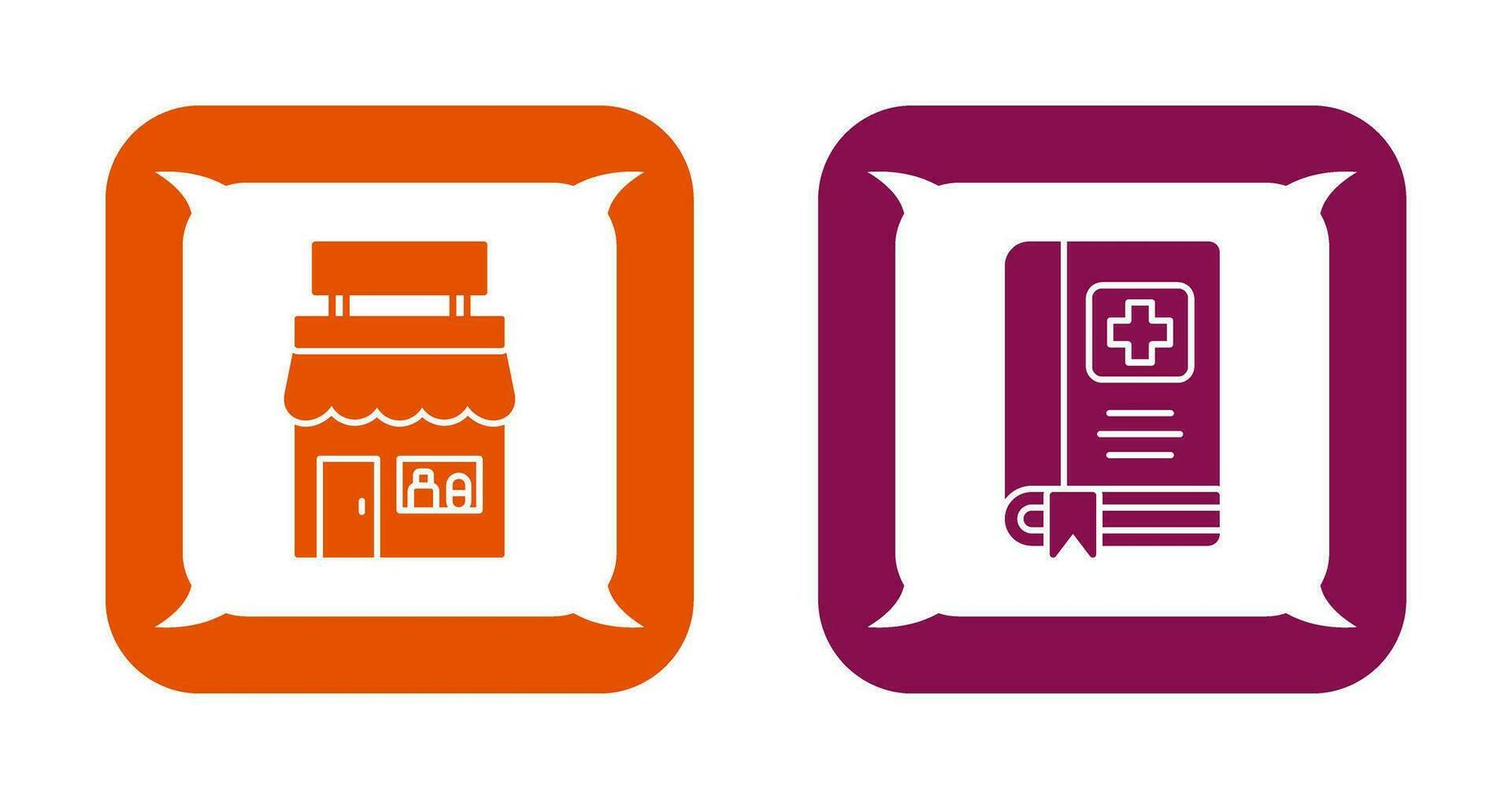 Dispensary and Medical Icon vector