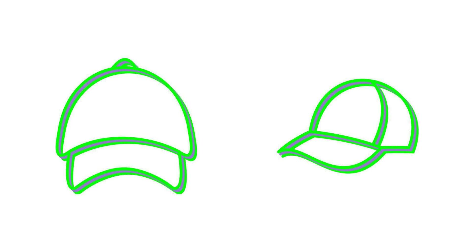 Cap and Hat Icon vector
