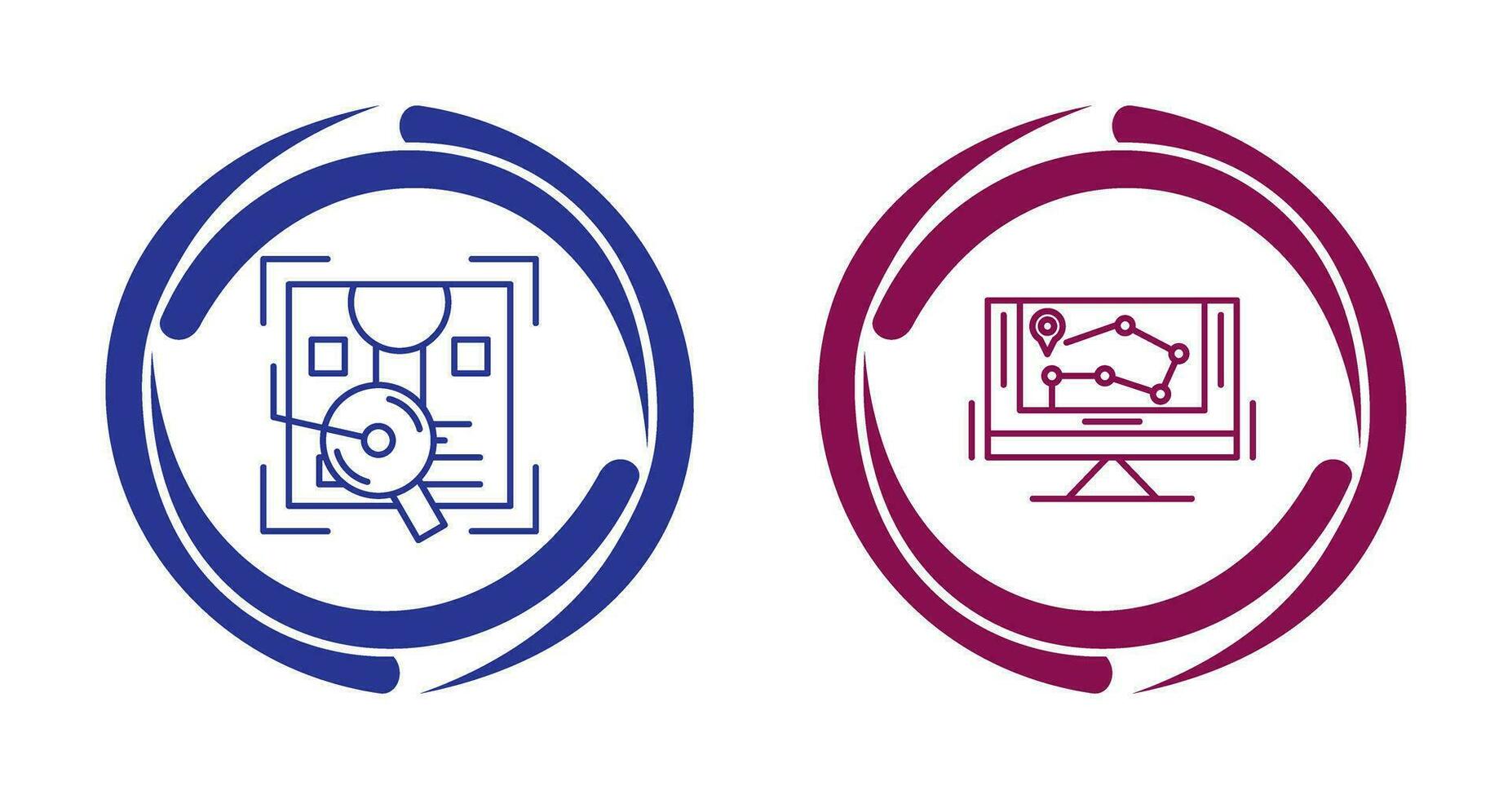 Order Tracking and Location Icon vector