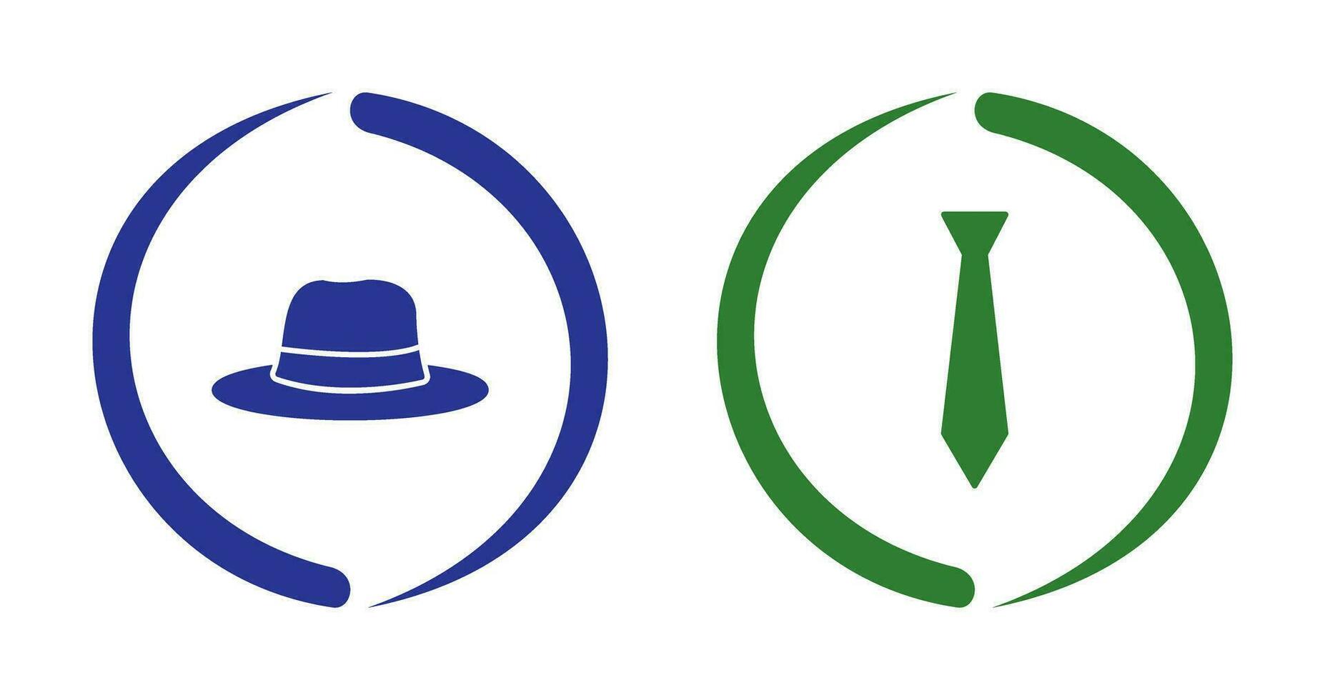 Woman and Tie Icon vector