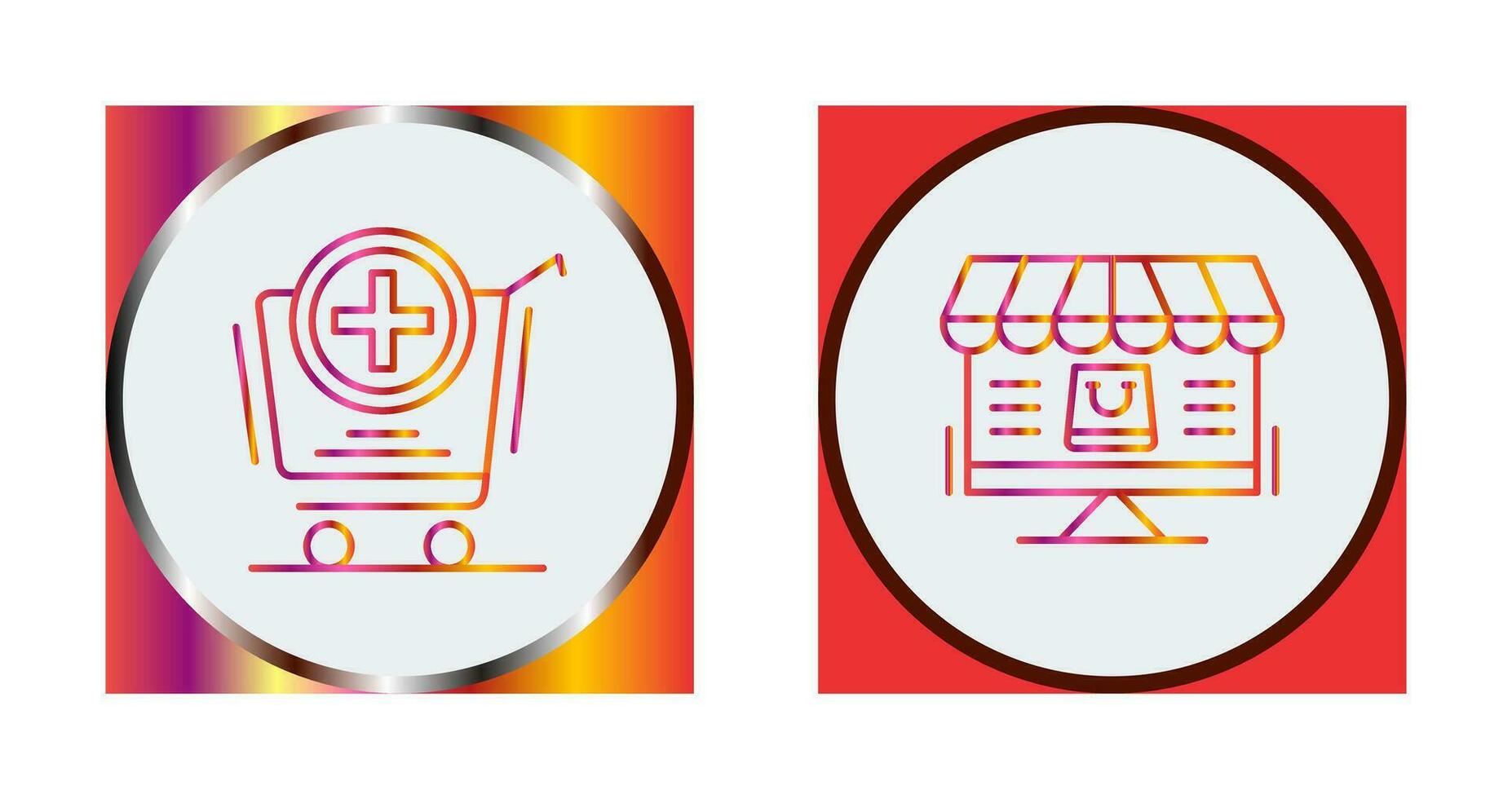 Add to Cart and Online Shopping Icon vector