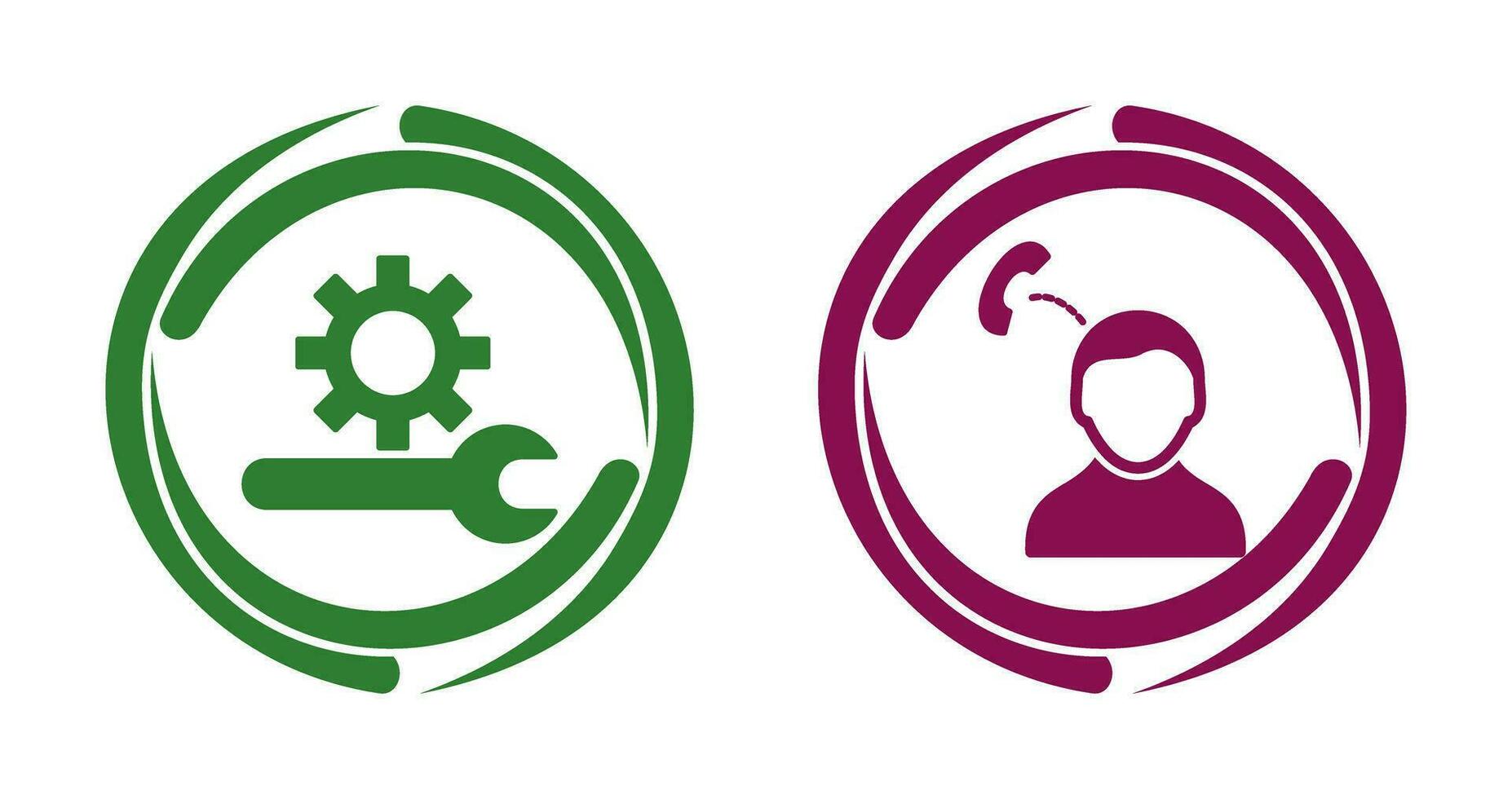 Technical Support and strategy consultation Icon vector