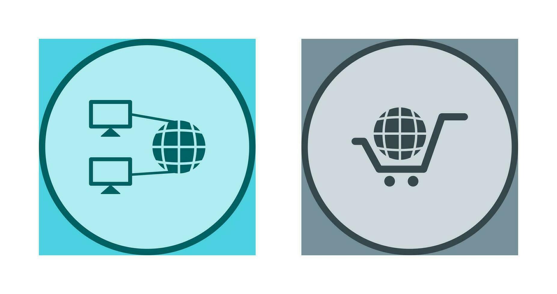Internet Connectivity and Global Icon vector