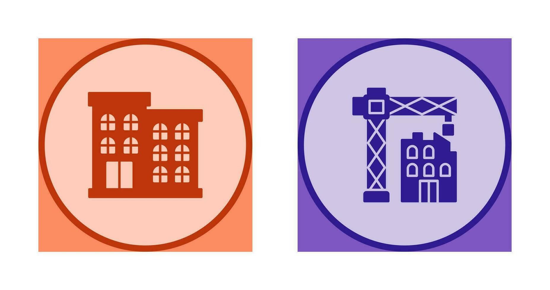 Building and Construction Icon vector