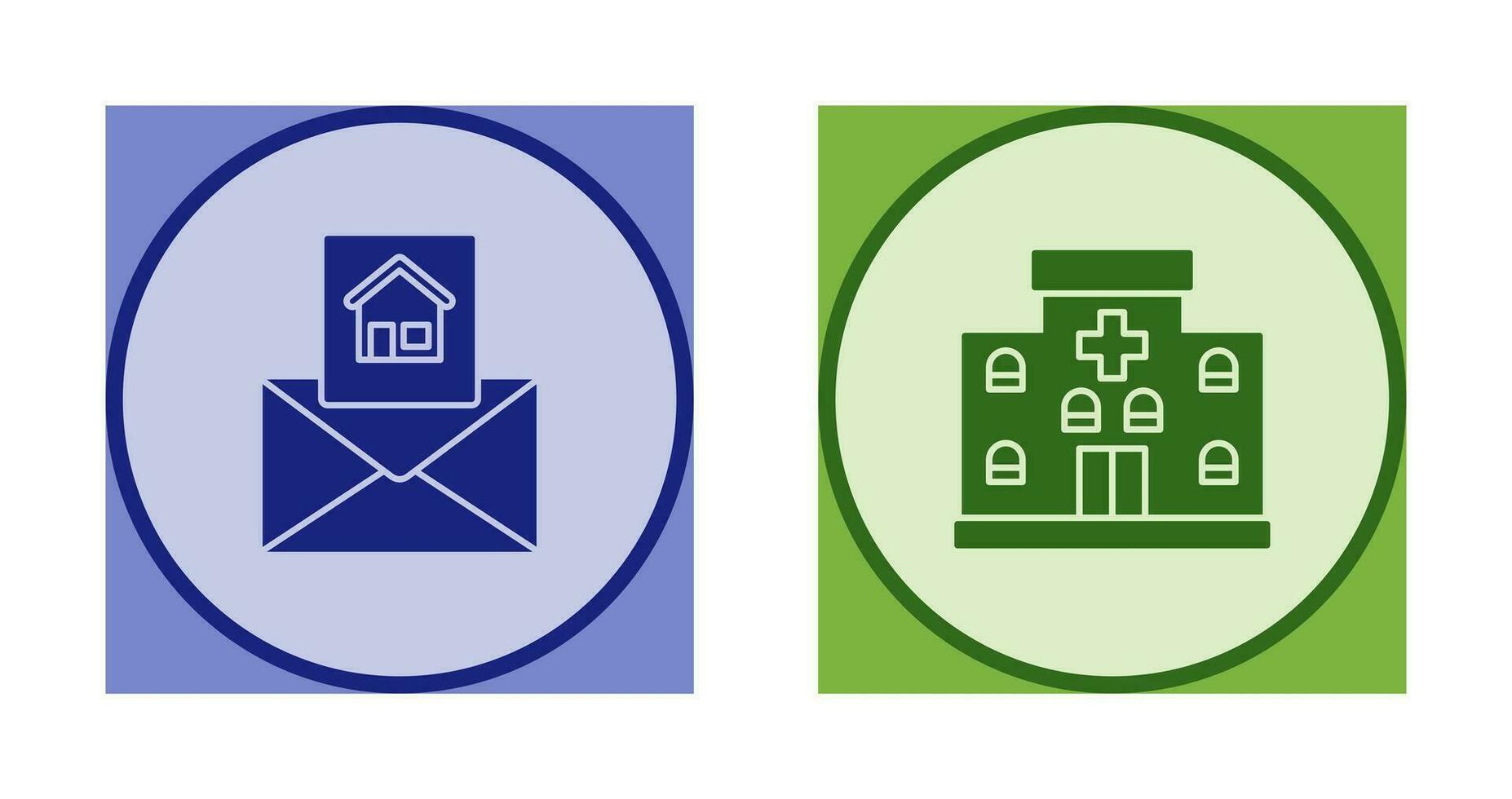 Email and Road sign Icon vector