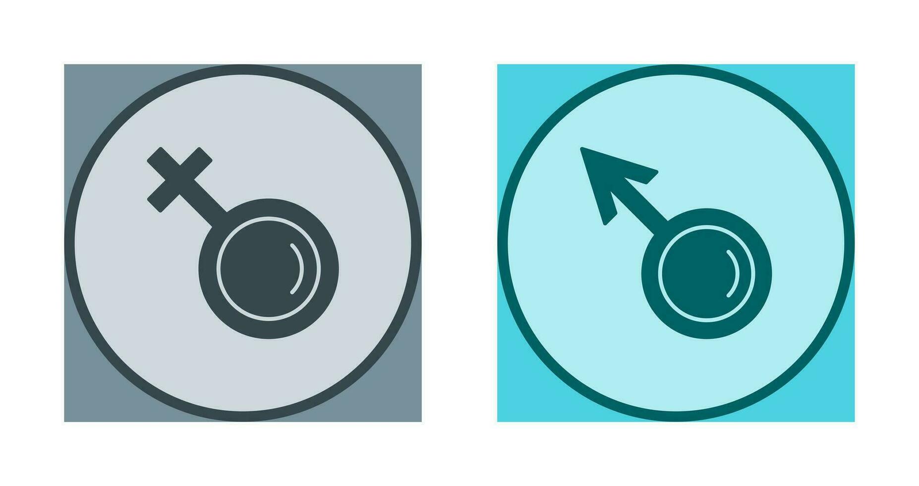 Female and Male Icon vector