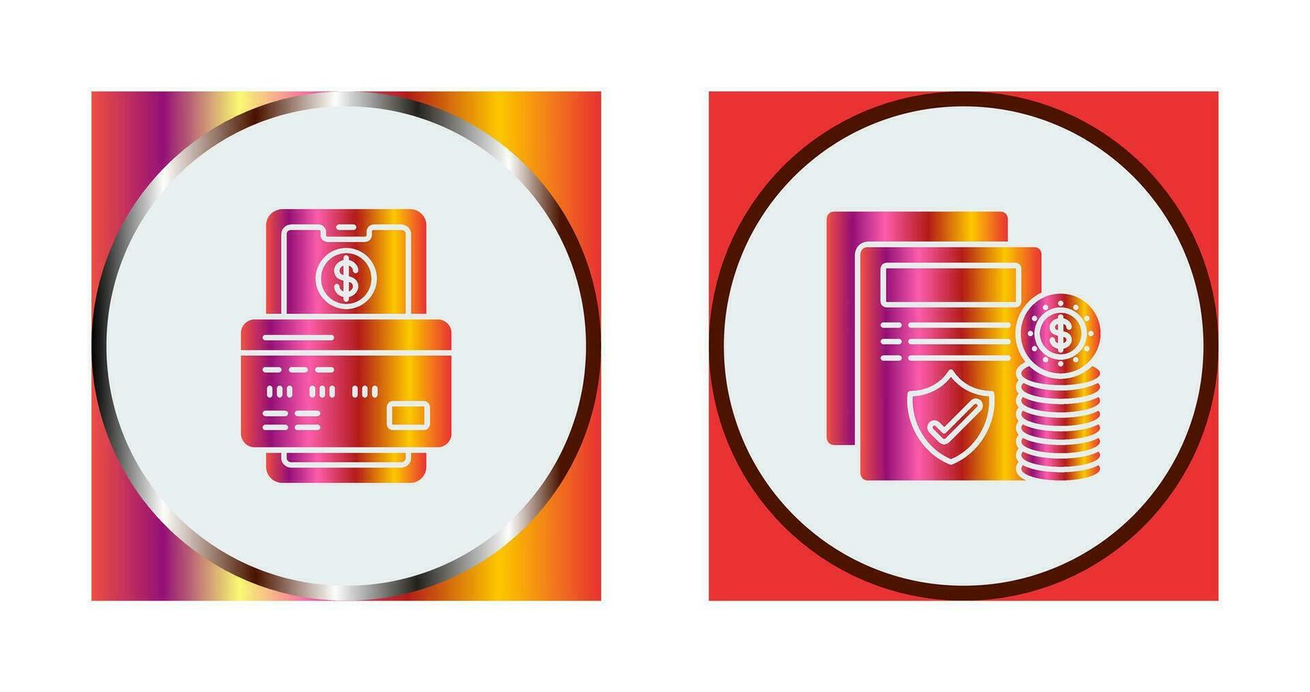 Payment and Protection Icon vector