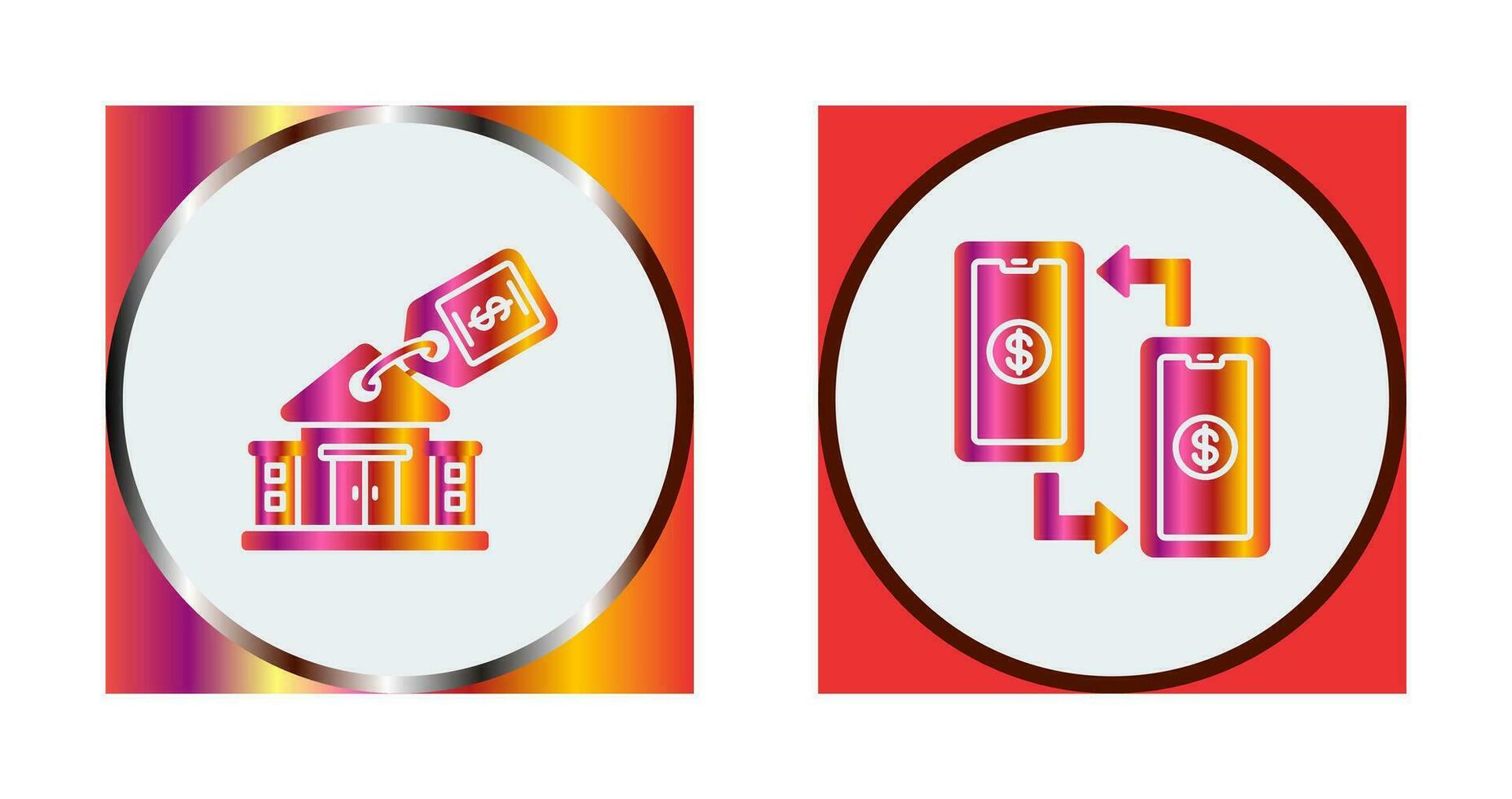 Rental and Transaction Icon vector