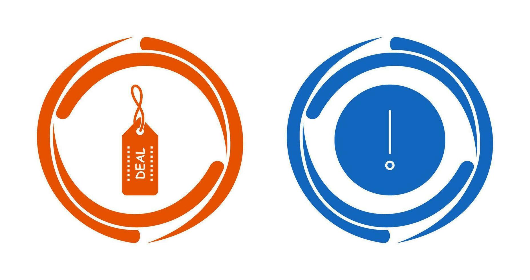 online deals and help Icon vector