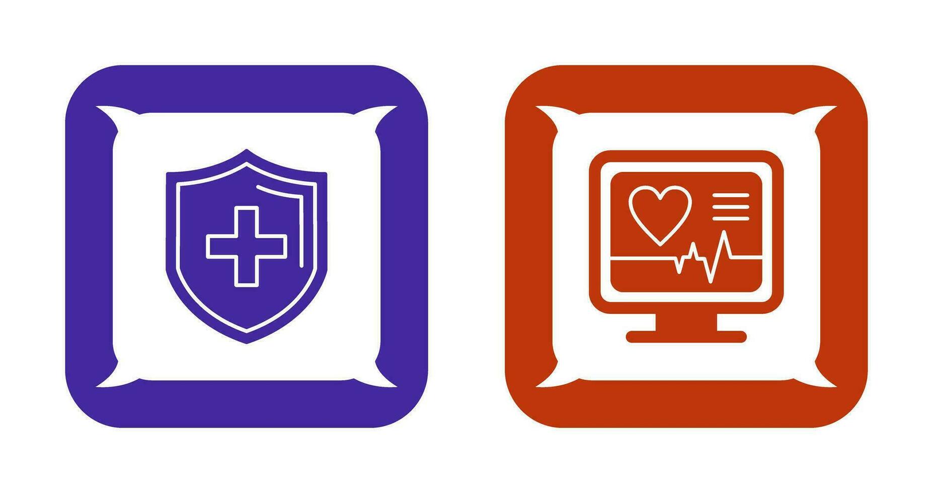 Protection and Plus Icon vector