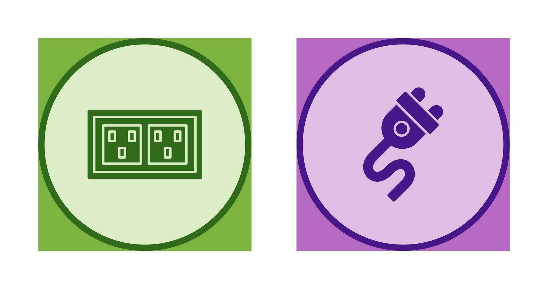 Socket and Plug Icon vector