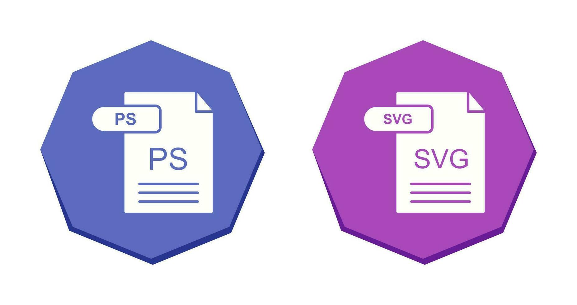 PS and SVG Icon vector