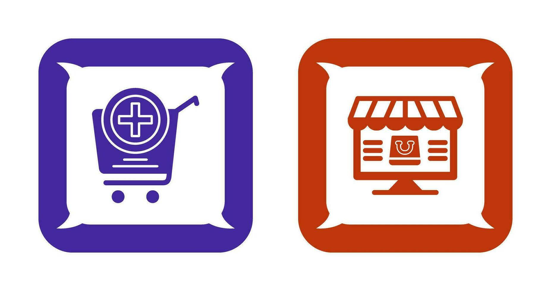Add to Cart and Online Shopping Icon vector