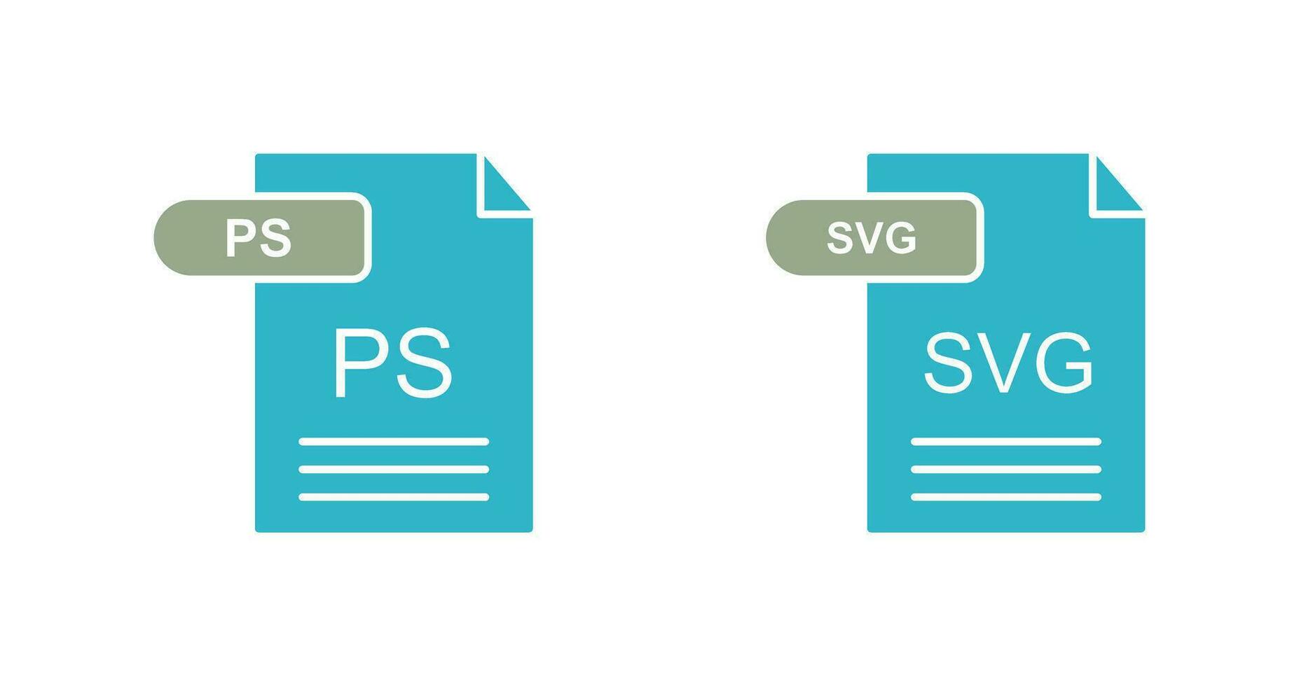 PS and SVG Icon vector