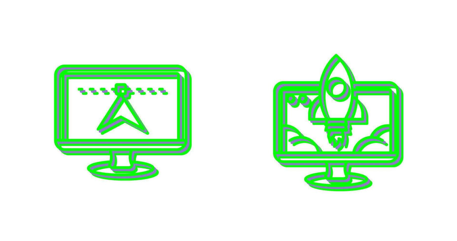 Share and Startup Icon vector