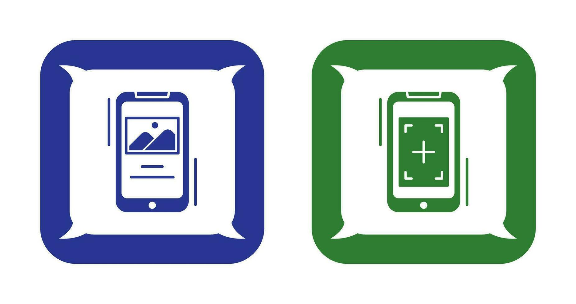 Gallery and Focus Icon vector