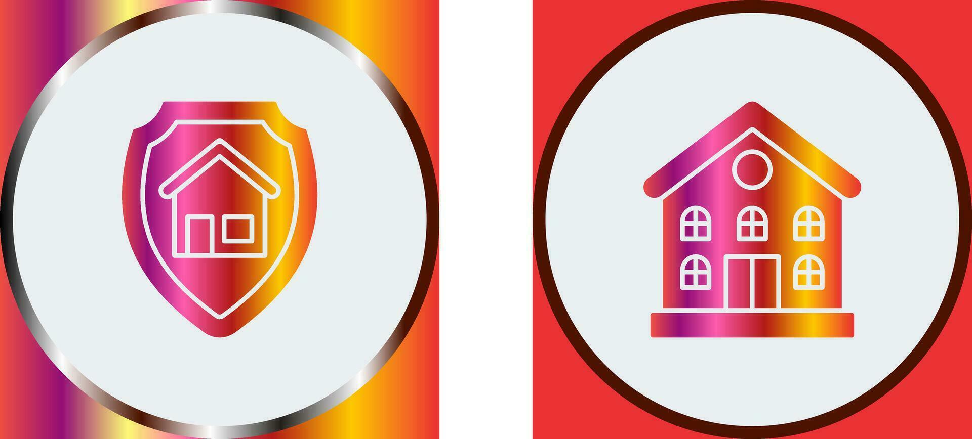 proteccion y propiedad icono vector