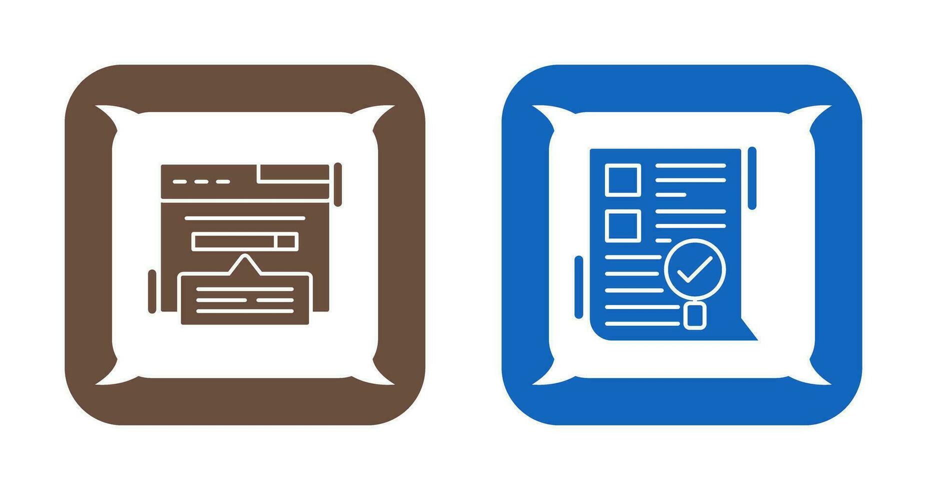 Keyword Search and SEO Audit Icon vector