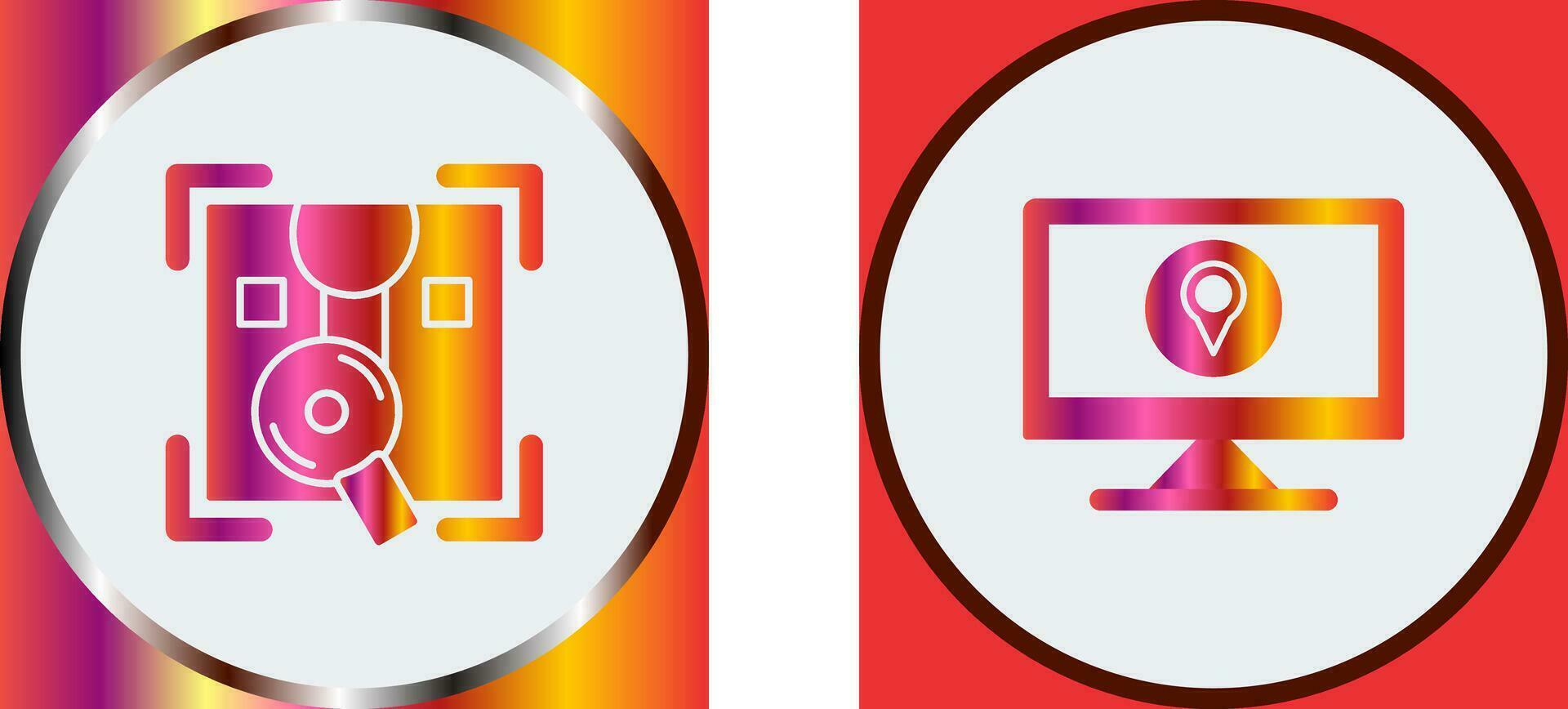 Order Tracking and Location Icon vector