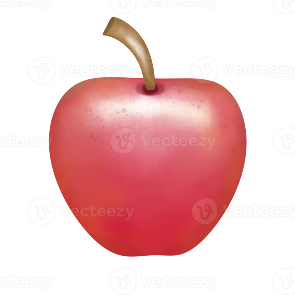 fresh red apple png