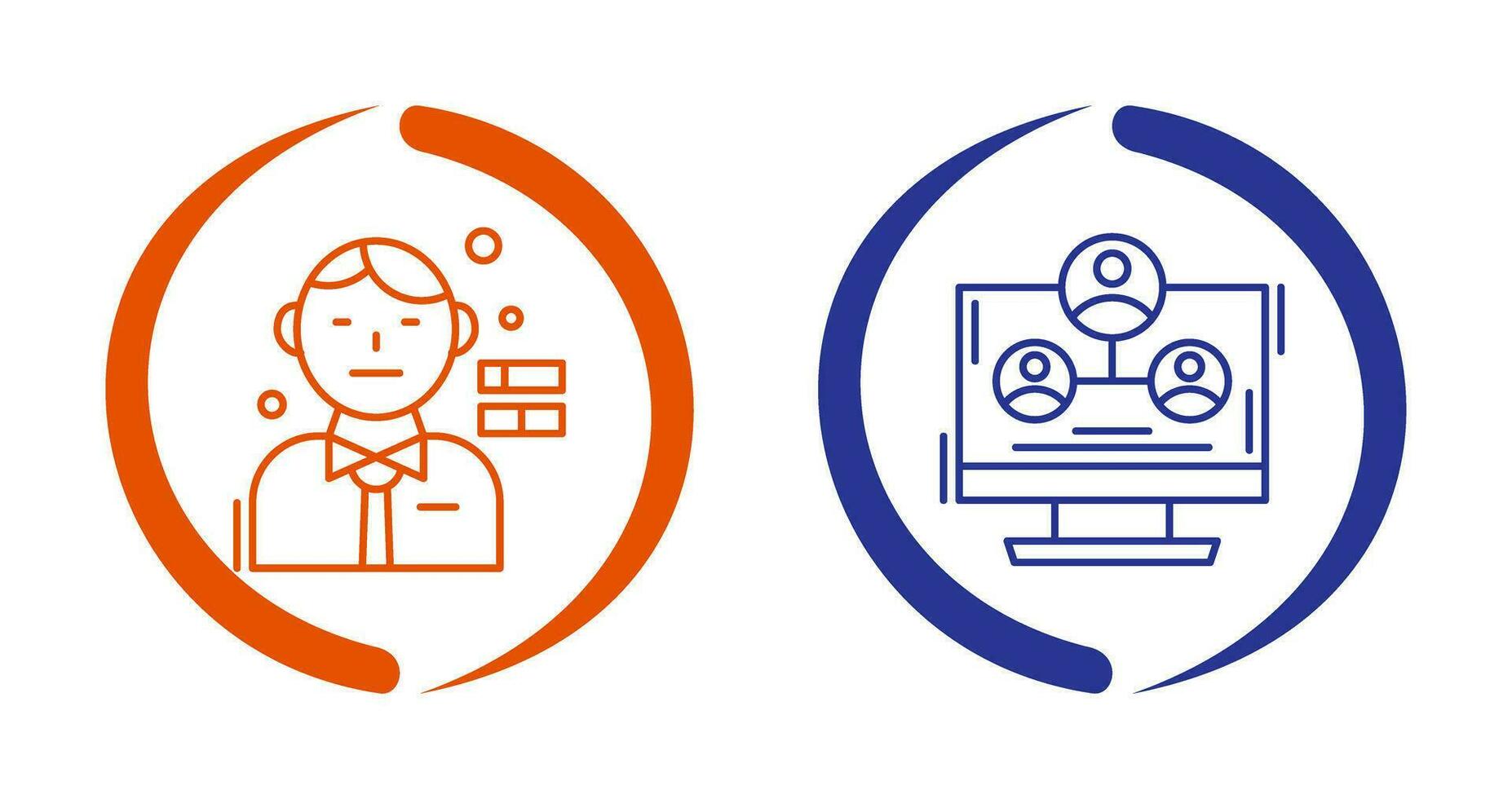 Skills and Hierarchy Structure Icon vector