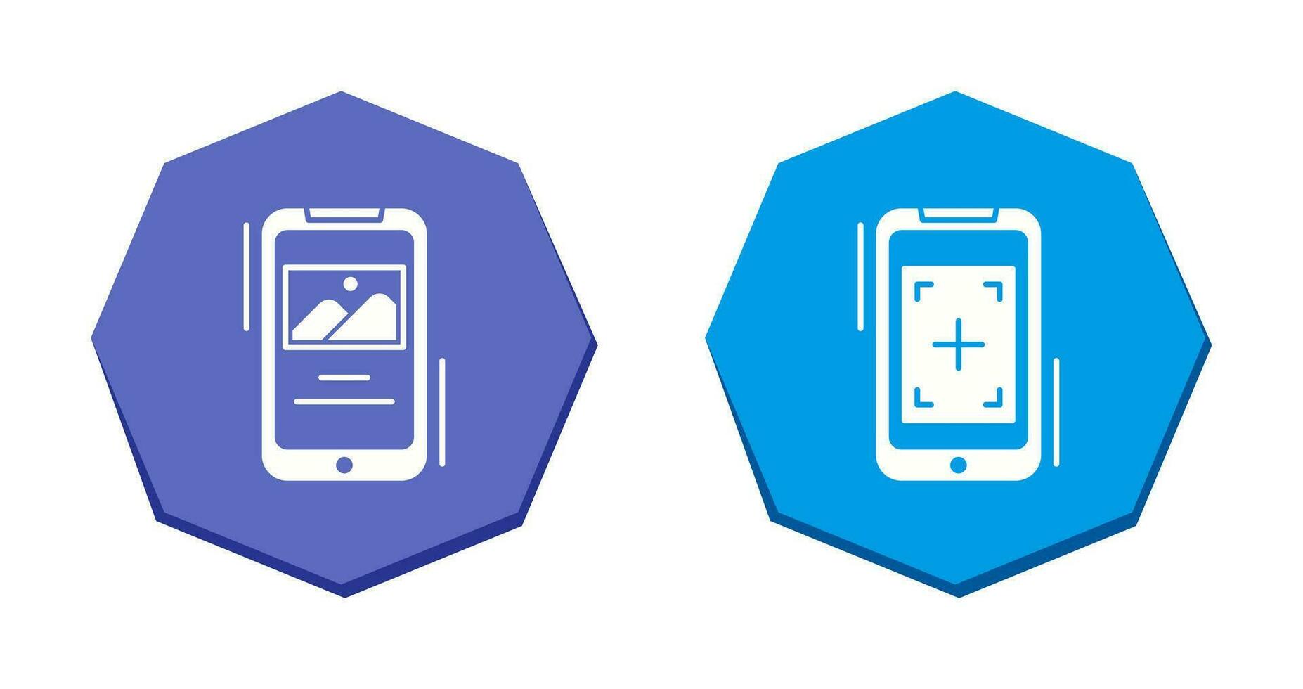 Gallery and Focus Icon vector