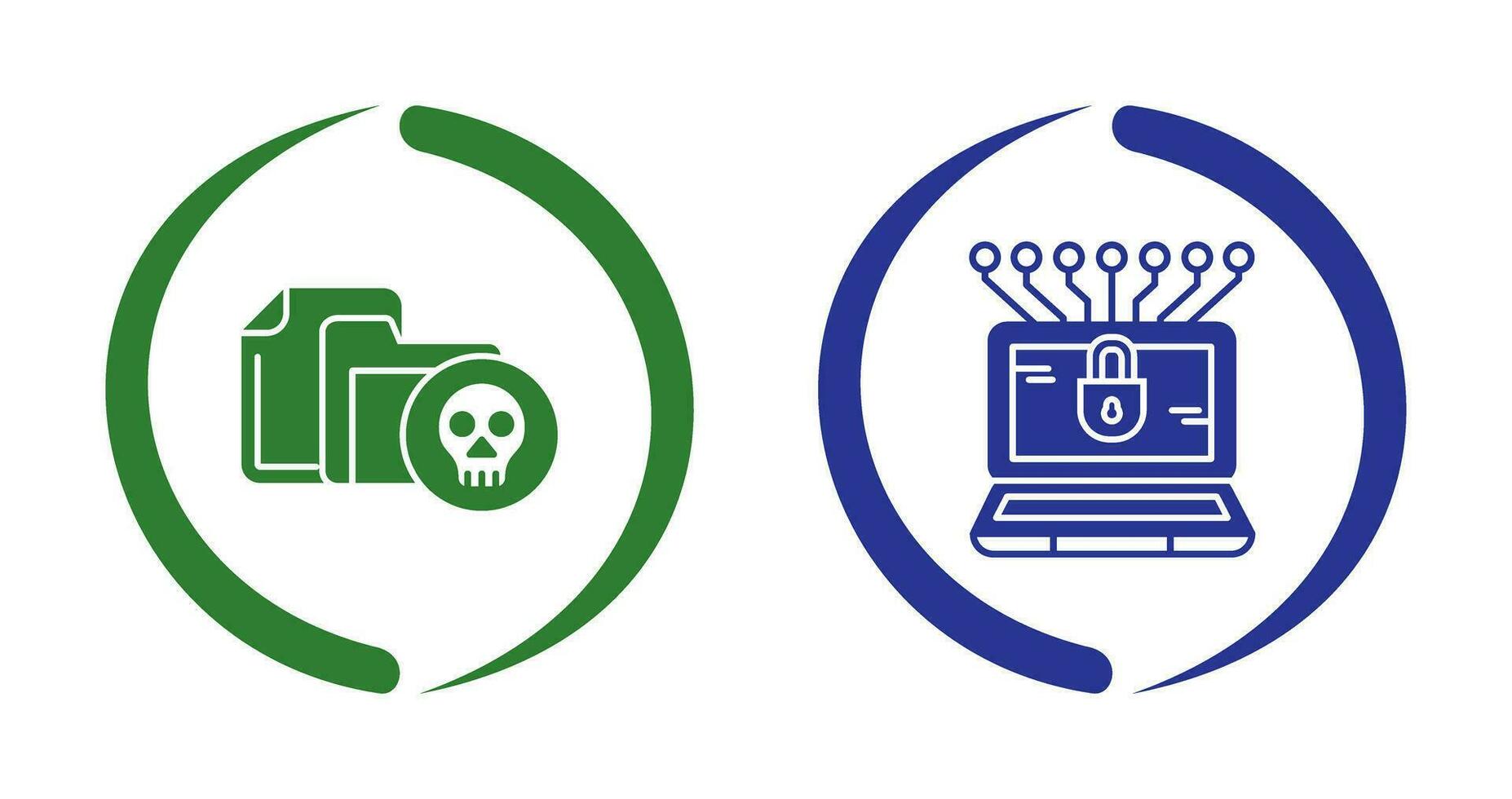 Infected File and Money Hacking Icon vector