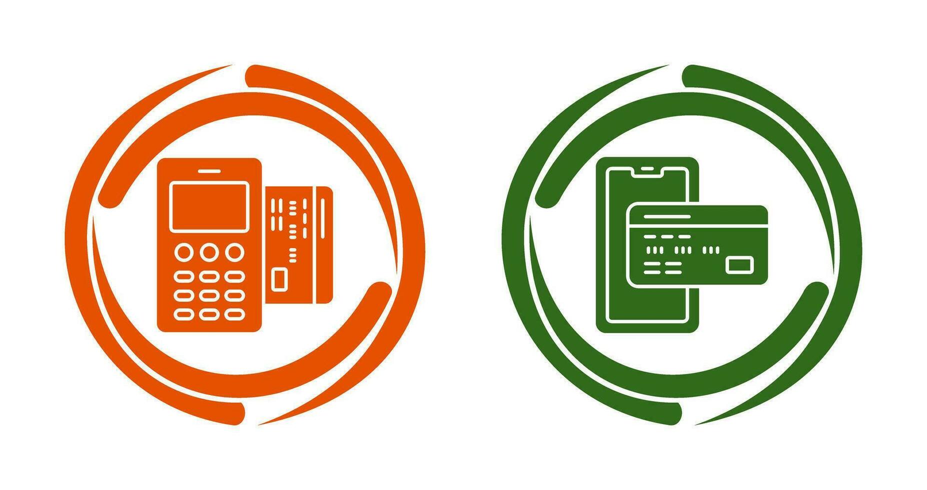 Card Machine and Payment Icon vector