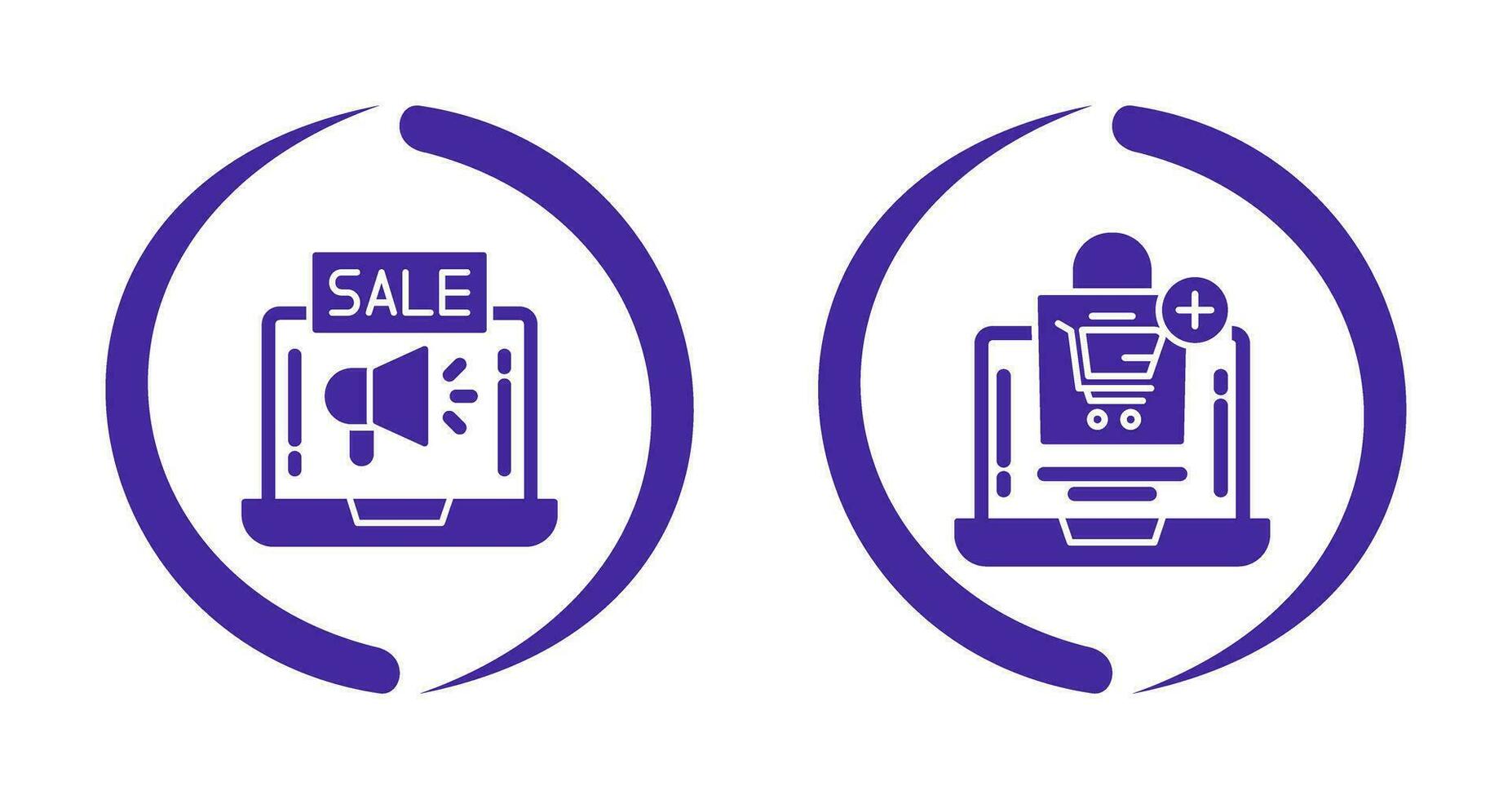 Purchase and Sale Icon vector