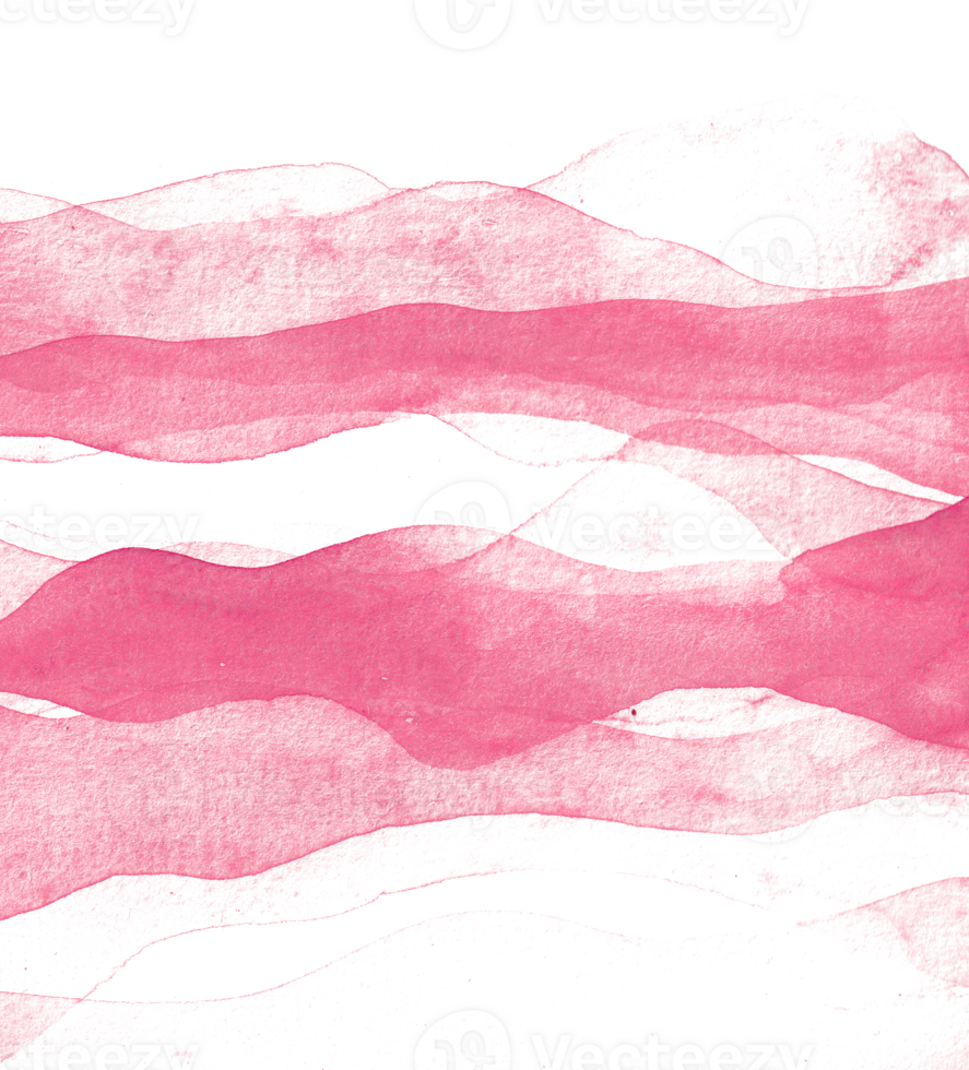 pink wave watercolor texture png