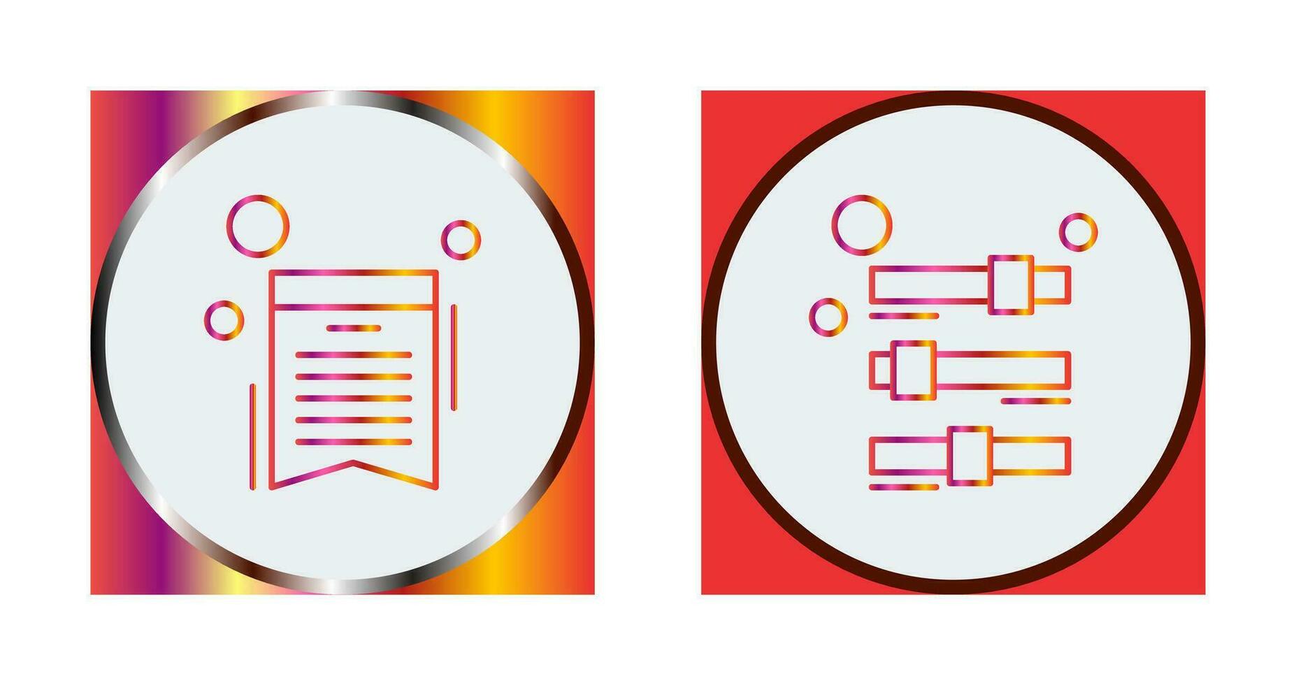 Wishlist and Switch Icon vector