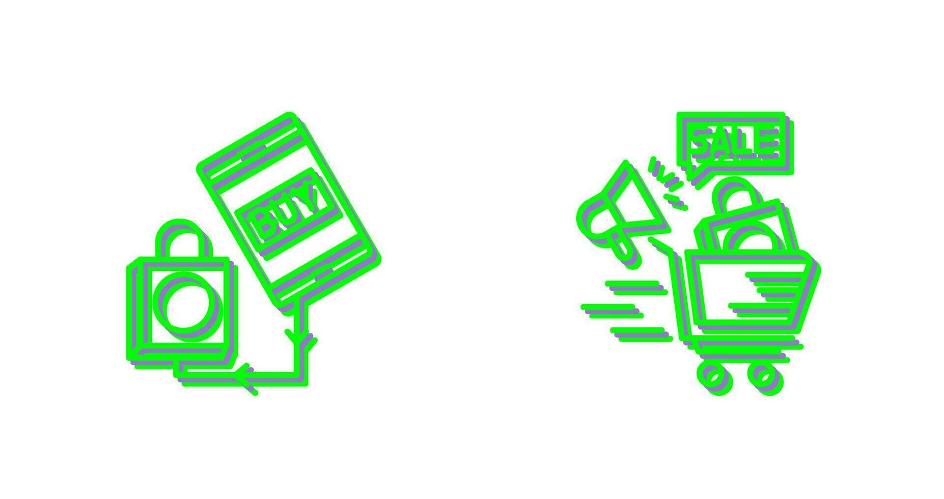 Buy Know and Sale Icon vector