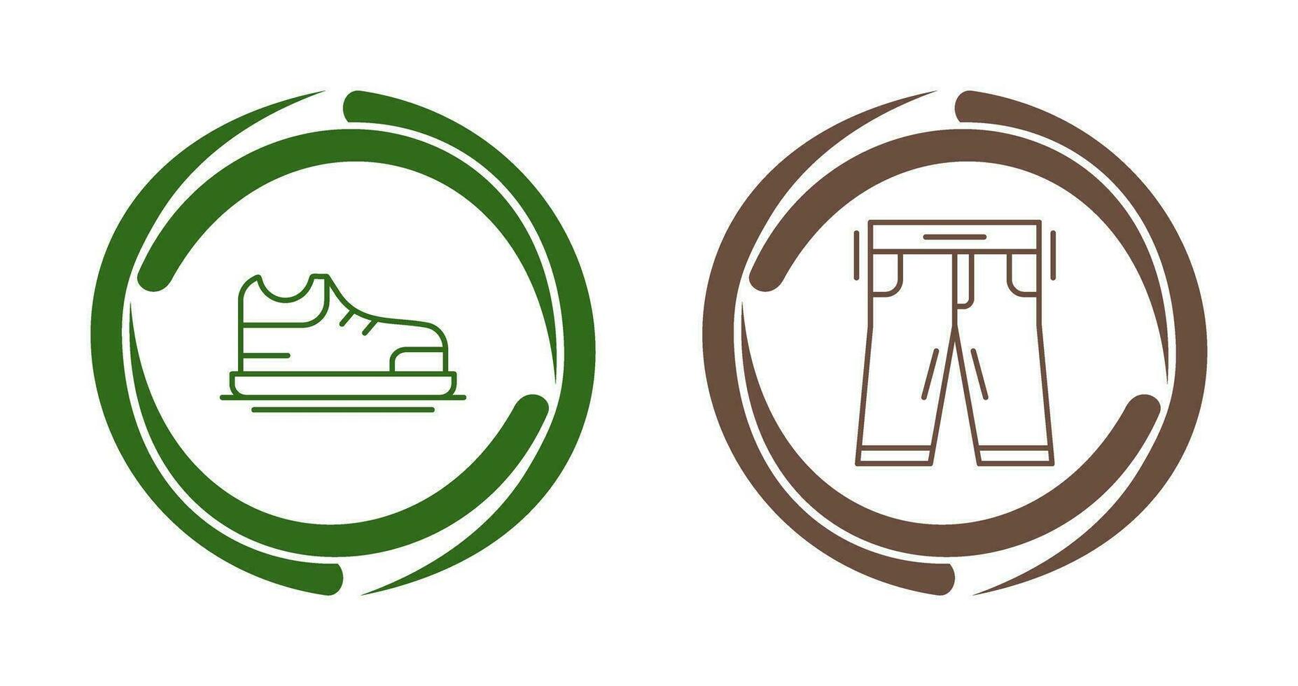 Shoes and Pants Icon vector