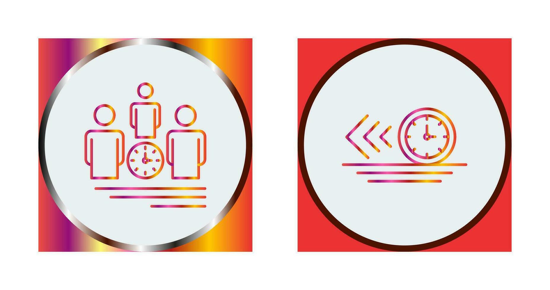 Time Management and Time Management Icon vector