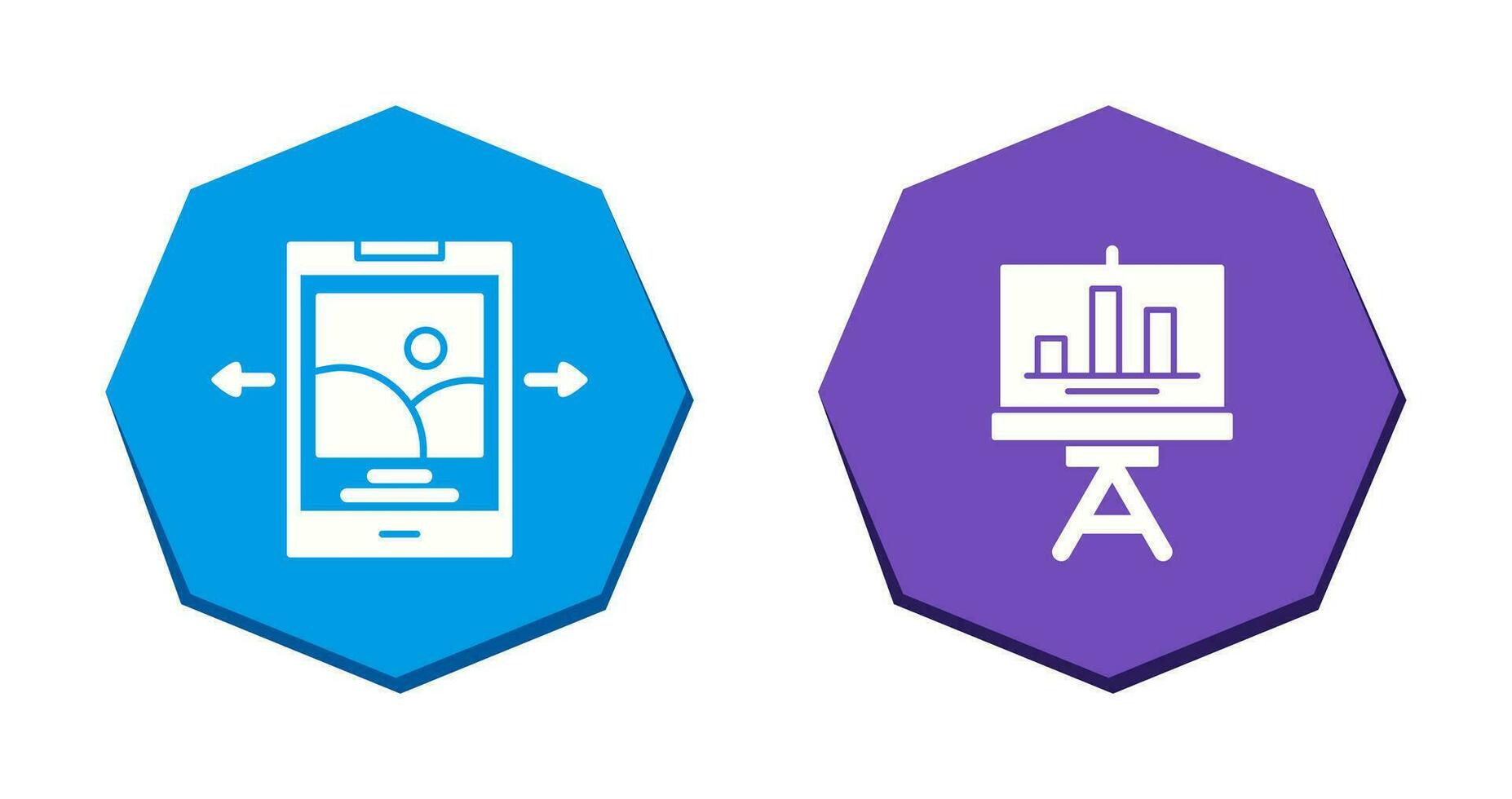 Swipe and Finance Icon vector
