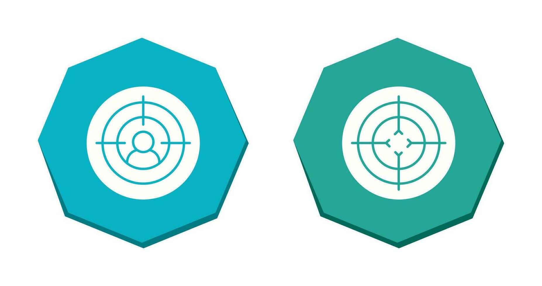 Goal and Target Icon vector