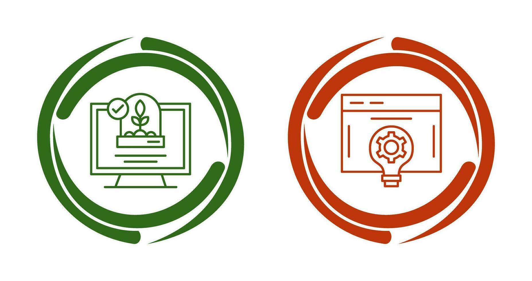 Incubator and Inovation Icon vector