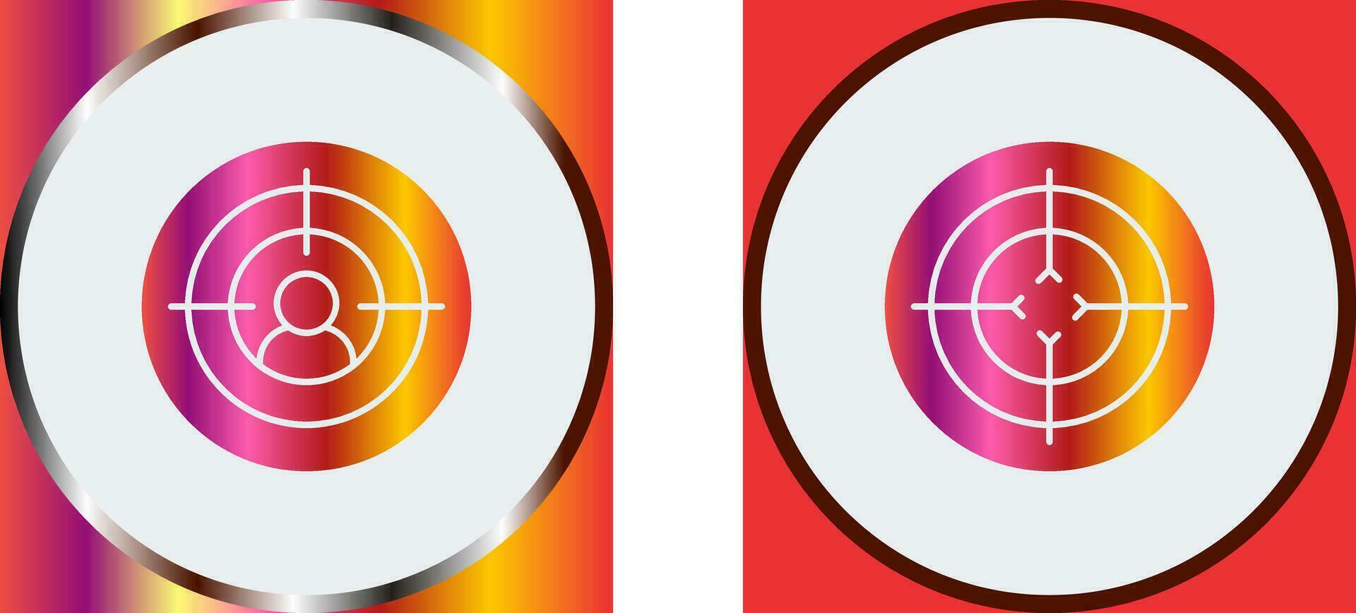 Goal and Target Icon vector