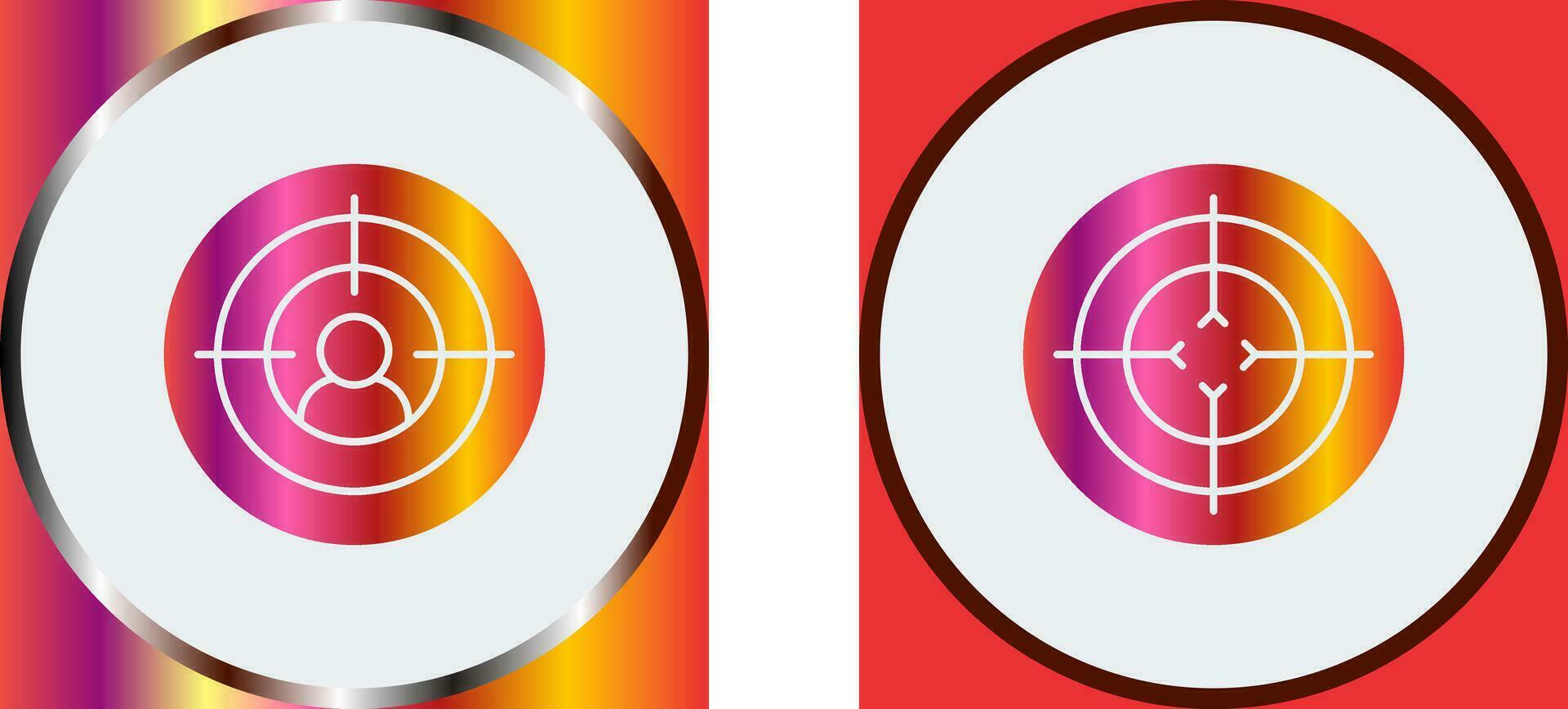 Goal and Target Icon vector