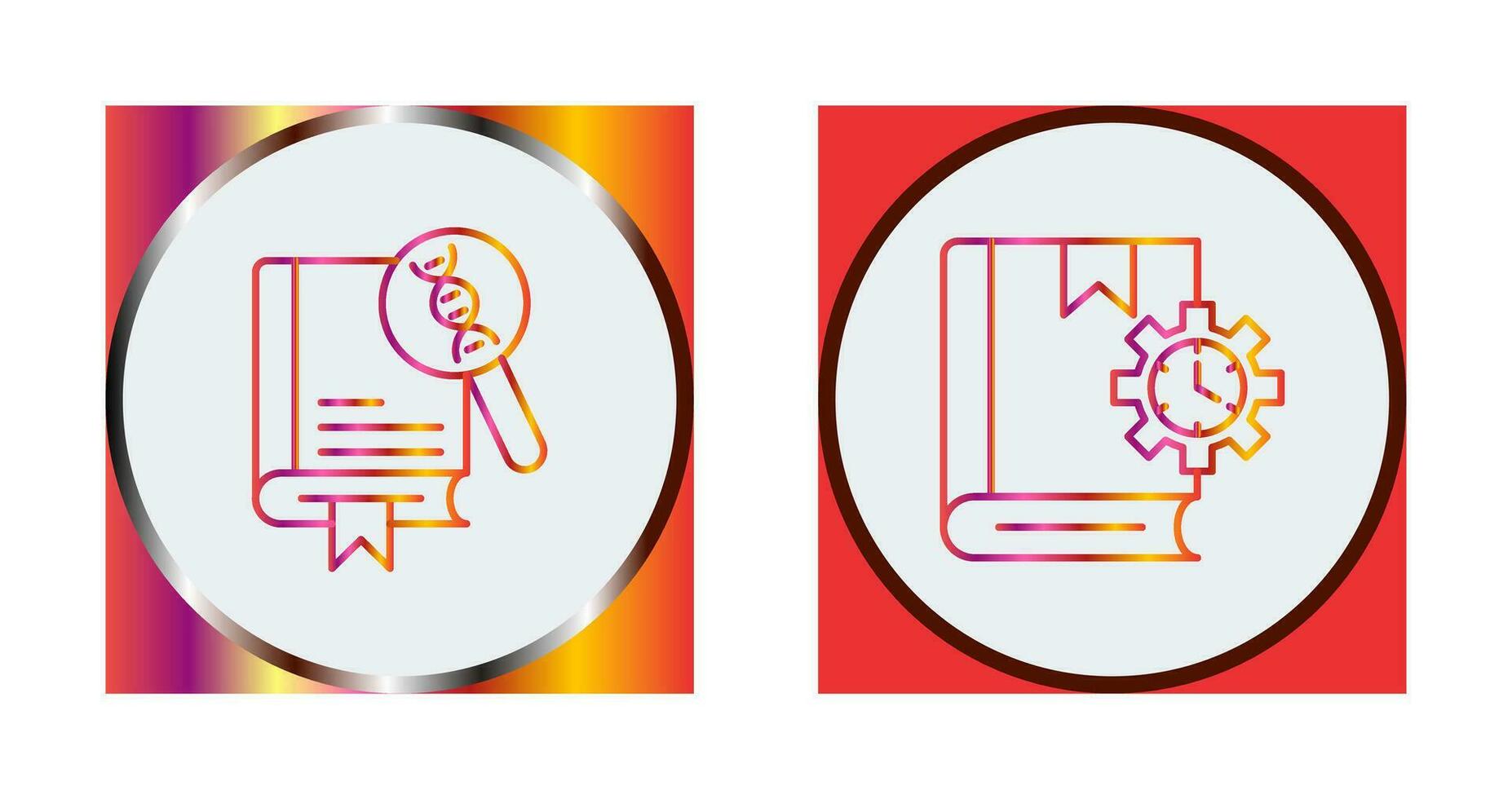 Genetics and Duration Icon vector