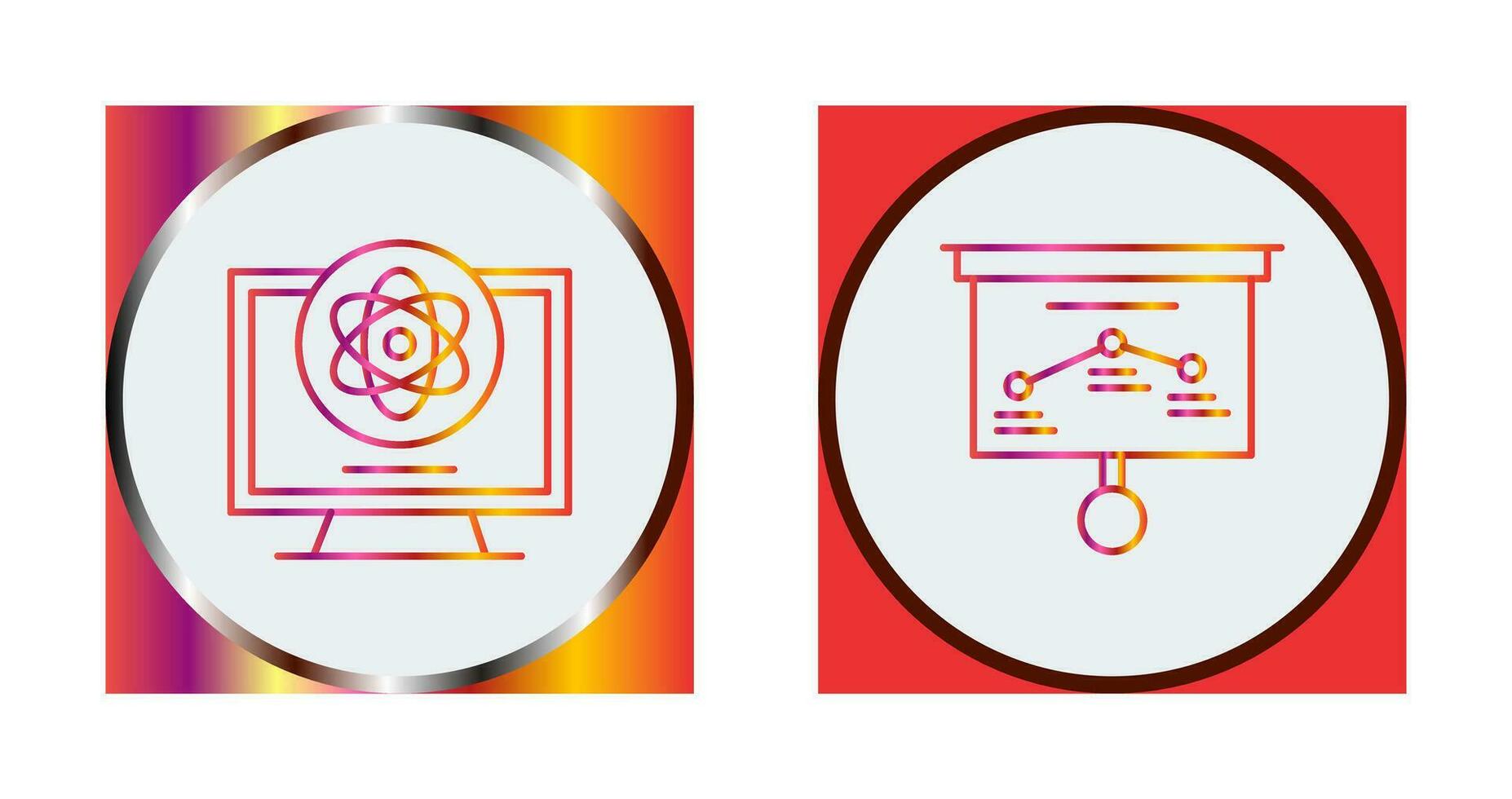 ATom and Strategy Icon vector