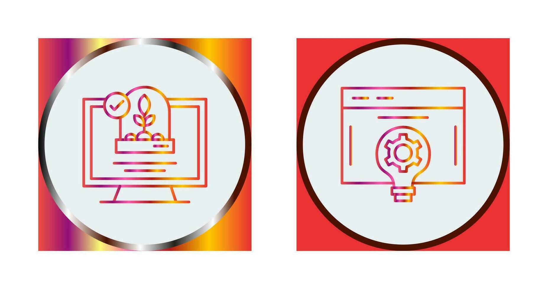 Incubator and Inovation Icon vector