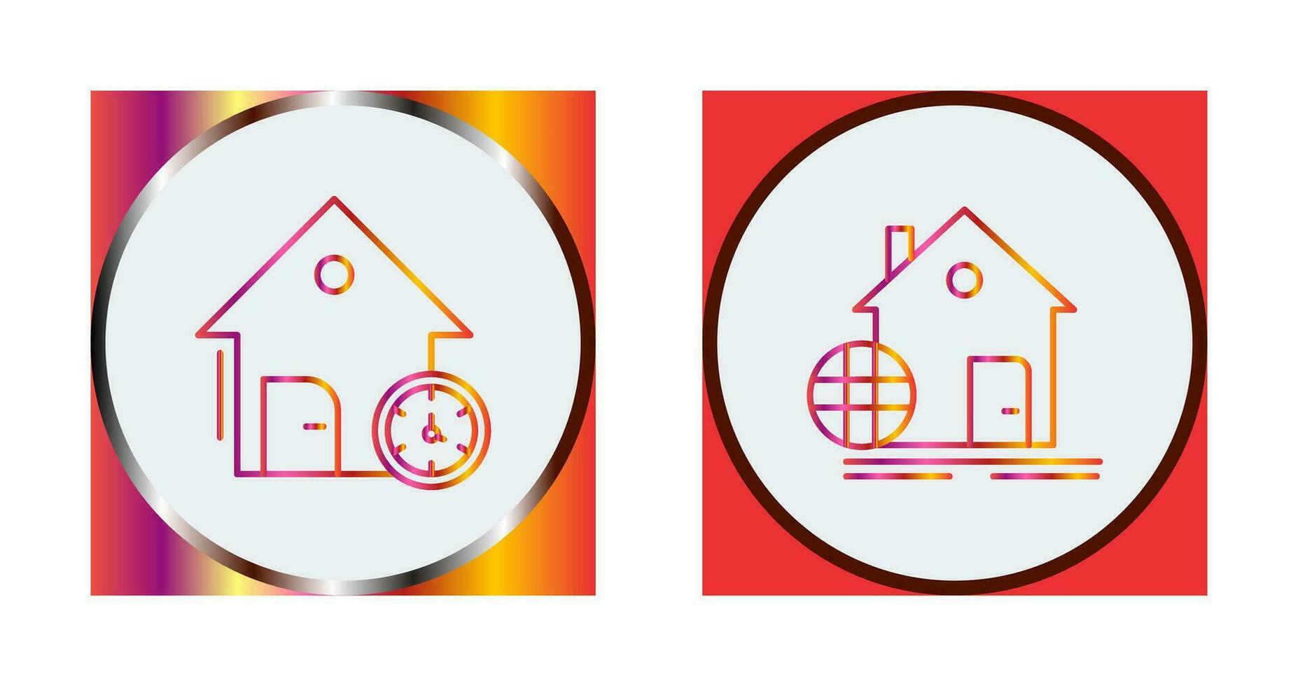 Time and Web Development Icon vector