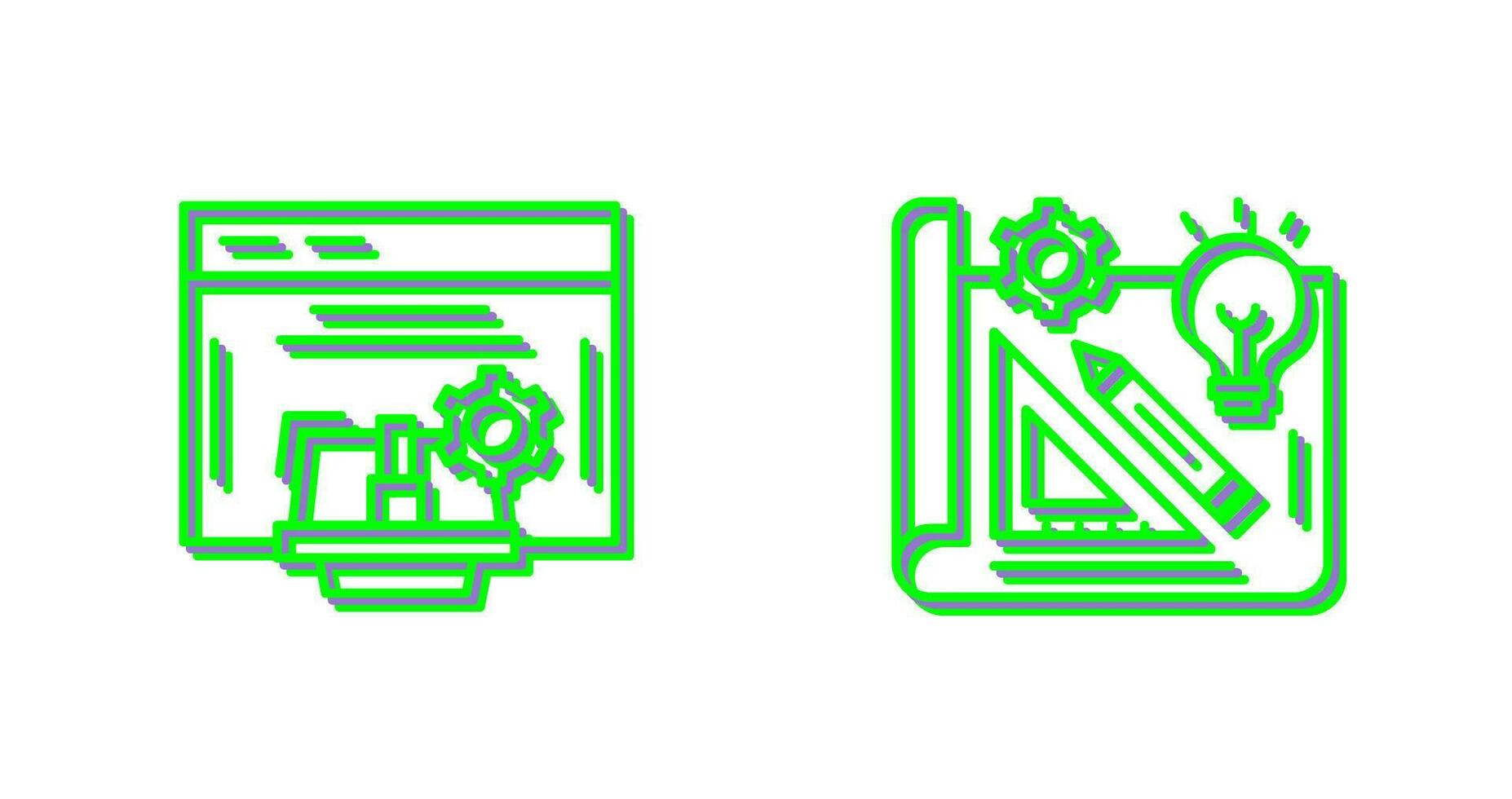 Expense and Develoment Icon vector
