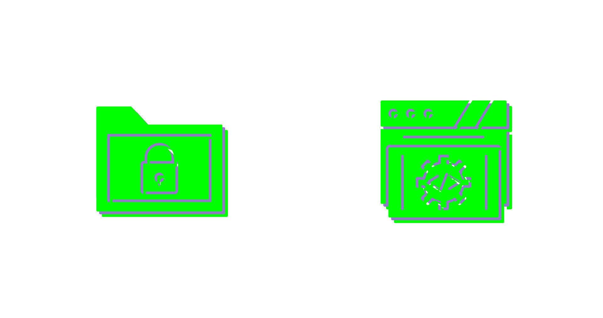 Folder and Development Icon 32889774 Vector Art at Vecteezy