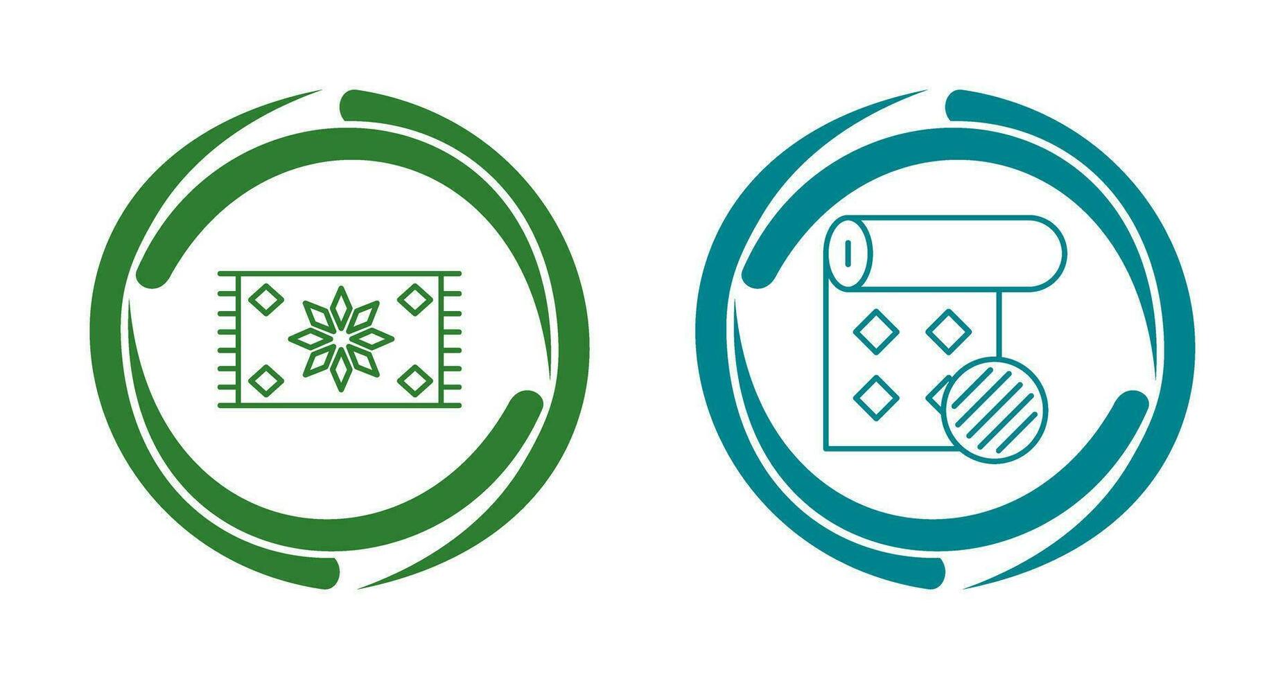 Carpet and Wallpaper Icon vector